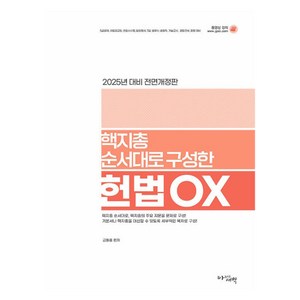2025대비 핵지총 순서대로 구성한 헌법OX, 아름다운새벽