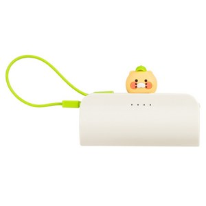 카카오프렌즈 볼캡 도킹형 20W 고속충전 보조배터리 5000mAh C타입