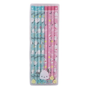 산리오캐릭터즈 포차코 연필 B 8p + 케이스, 혼합색상, 3세트