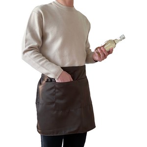 네오 미니 허리 앞치마, 브라운, 1개