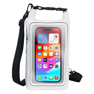 젤센 다용도 드라이 방수 스마트폰 분리 포켓 크로스백 2L