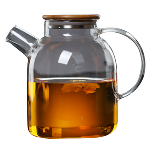 내열 유리 주전자 티포트, 1개, 1.8L