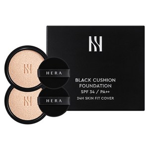 헤라 블랙 쿠션 파운데이션 리필 듀오 15g 2p, 21N1, 2개