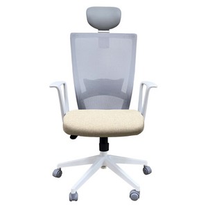 시디즈 T50 라이트 사무용 베이직 메쉬 오피스 체어, 베이지, 670 x 575 x 1080~1165mm