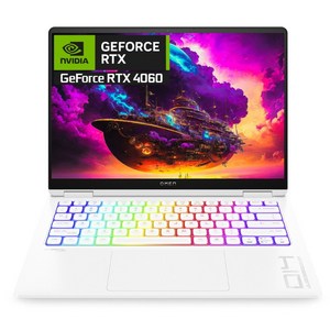 HP 2025 오멘 14 슬림 코어Ultra9 지포스 RTX 4060, Ceramic White, 512GB, 32GB, WIN11 Home, 14-fb0150tx