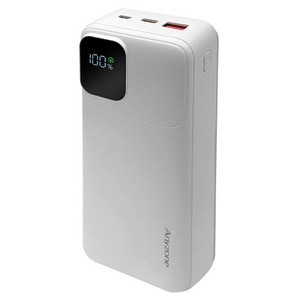 애니존 PD 22.5W QC3.0 케이블 일체형 대용량 보조배터리 20000mAh