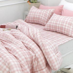 보몽드 국내 제조 부드러운 워싱 차렵이불 세트