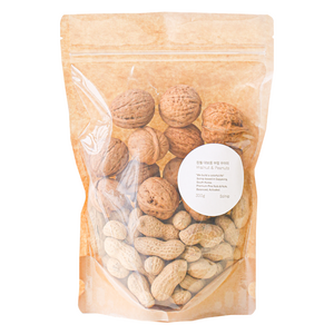 솔닙 유명산지 정월대보름 부럼 피호두 150g + 피땅콩 150g 세트, 300g, 1세트