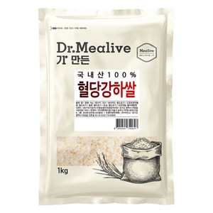 밀리브 혈당강하 쌀, 1kg, 상등급, 1개