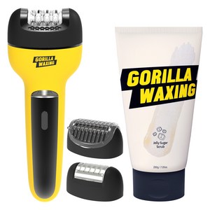 고릴라왁싱 모근제거기 + 젤리 슈가 스크럽 세트