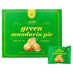 청우식품 제주 청귤파이 12p, 234g, 1개