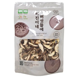 하진이네버섯뜰에 무농약 건조 표고버섯 슬라이스, 100g, 1개