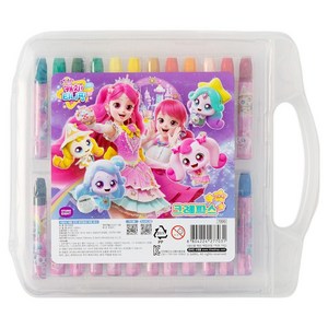 캐치티니핑 5 로미 앤 로열핑 크레파스, 24색, 1개