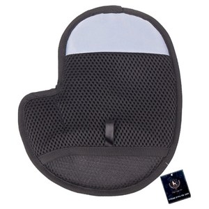 딩동펫 반려동물 소프트 메쉬 털제거 그루밍 장갑, 1개, 블랙