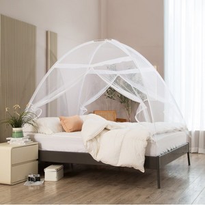 자자데코 원터치 양문 야광 텐트형 모기장