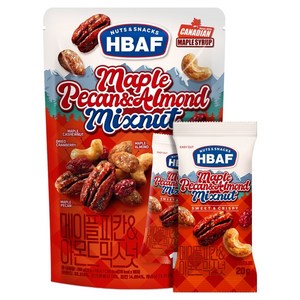 바프 메이플피칸 앤 아몬드 믹스넛 10p, 200g, 1개