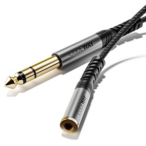 코드웨이 3.5 to 5.5 스테레오 변환젠더 그레이 0.2m