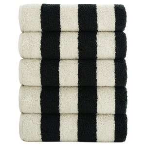 타월톡톡 홀리데이 호텔수건 200g 40수 코마사, 화이트, 5개