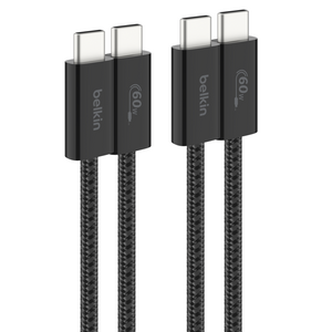 벨킨 C타입-C타입 USB 부스트차지 브레이디드 60W 고속 충전 케이블 CAB018