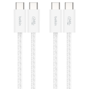 벨킨 C타입-C타입 USB 부스트차지 브레이디드 240W 고속 충전 케이블 CAB019