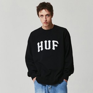 허프 ARCH LOGO CREWNECK