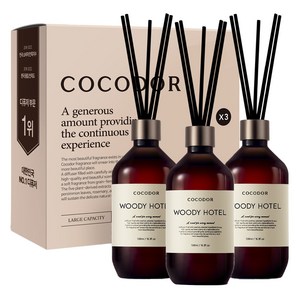 코코도르 프리미엄 디퓨저 + 섬유스틱 7p