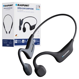 블라우풍트 Ai ENC 블루투스 IPX5방수 골전도 이어폰 BLP-OE691KPM 블랙 8시간