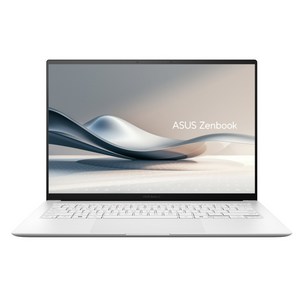 에이수스 Zenbook 스칸디나비안 화이트 약 14인치에 해당함, 코어Ultra7, 1TB, 32GB, WIN11 Home, 2025.03