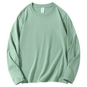 엘쏘 남녀공용 고퀄 순면 컬러 루즈핏 무지 통기성 긴팔 티셔츠