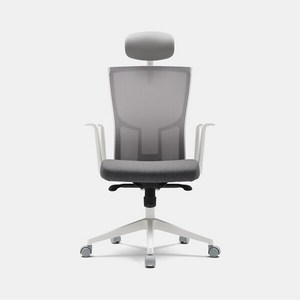 일룸 알렉스 작업용 메쉬 의자, 다크그레이, 640 x 600 x 1135~1280 mm