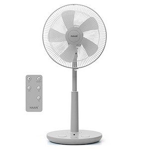 한경희생활과학 초미세풍 발터치 리모컨 컬러 선풍기 HAAN-HDC230