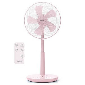 한경희생활과학 초미세풍 발터치 리모컨 컬러 선풍기 HAAN-HDC230