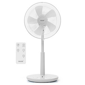 한경희생활과학 초미세풍 발터치 리모컨 컬러 선풍기 HAAN-HDC230