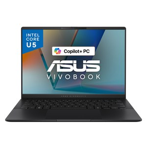 에이수스 VivoBook 뉴트럴 블랙 약 14인치에 해당함, 코어Ultra5, 512GB, 16GB, WIN11 Home, 2025.03