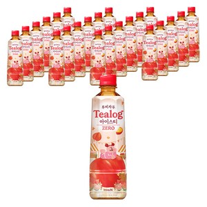 티로그 제로 루비자두 아이스티, 500ml, 24개