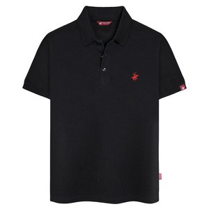 비버리힐스폴로클럽 남녀공용 자수 로고 PK 반팔 카라 티셔츠 CPX0T01