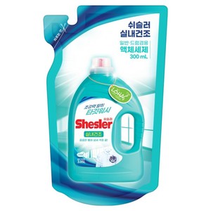 쉬슬러 타깃워시 실내건조 일반 드럼 액체세제, 1개, 300ml