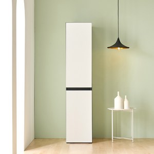 라자가구 모비오 주방 틈새 수납장 400 방문설치