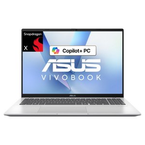에이수스 비보북 16 쿨실버 16인치, 스냅드래곤, 512GB, 16GB, WIN11 Home, 2025.02