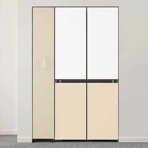 라자가구 모비오 이동식 냉장고 틈새 수납장 200 방문설치