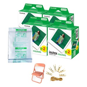 인스탁스 90p+포토체어 랜덤+포토라인 세트