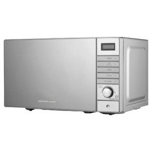 나비엔매직 전자레인지 버튼 다이얼식 실버 20L