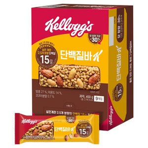 켈로그 단백질바K, 450g, 1개