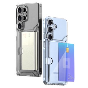 더블유케이스 황변방지 사이드카드 슬라이드 휴대폰 케이스