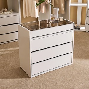 장인가구 채움 드레스룸 아일랜드 서랍장 800 방문설치