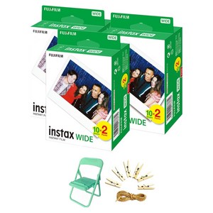 인스탁스 와이드필름 60p + 포토체어 랜덤발송 + 포토라인 세트