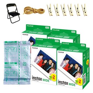 인스탁스 와이드필름 90p + 포토체어 랜덤발송 + 포토라인 세트