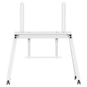 와이드뷰 무빙 이동식 이젤 4발형 TV 거치대 스탠드 화이트 127~190cm