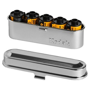 코닥 필름 케이스 실버