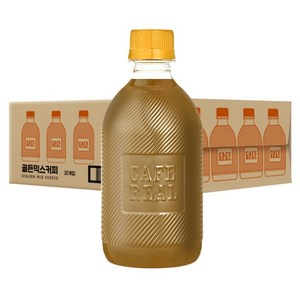 까페리얼 로스티크 골든 믹스 커피 무라벨, 400ml, 20개